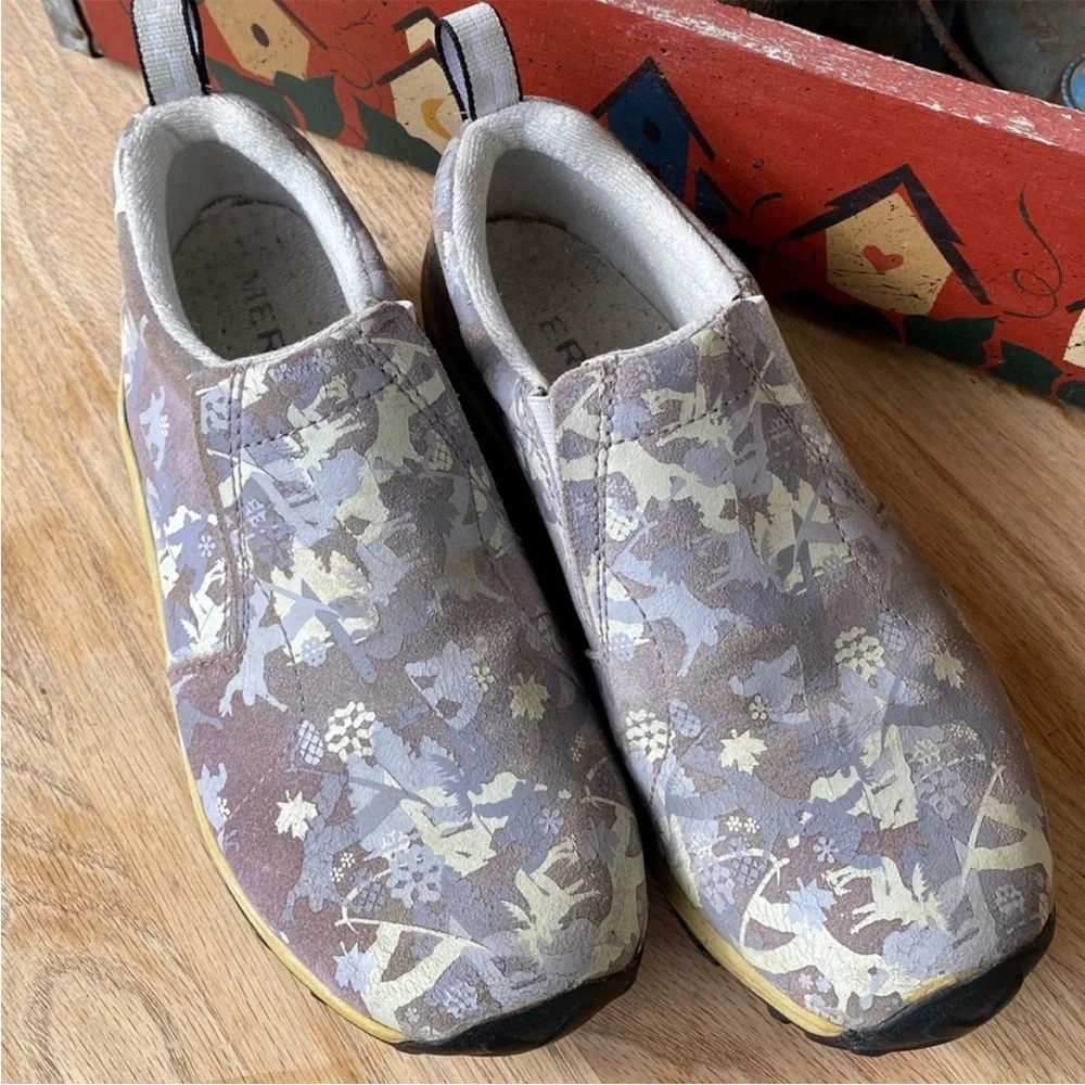 Merrell Jungle Moc Kids Lavender Winter Fun Shoes